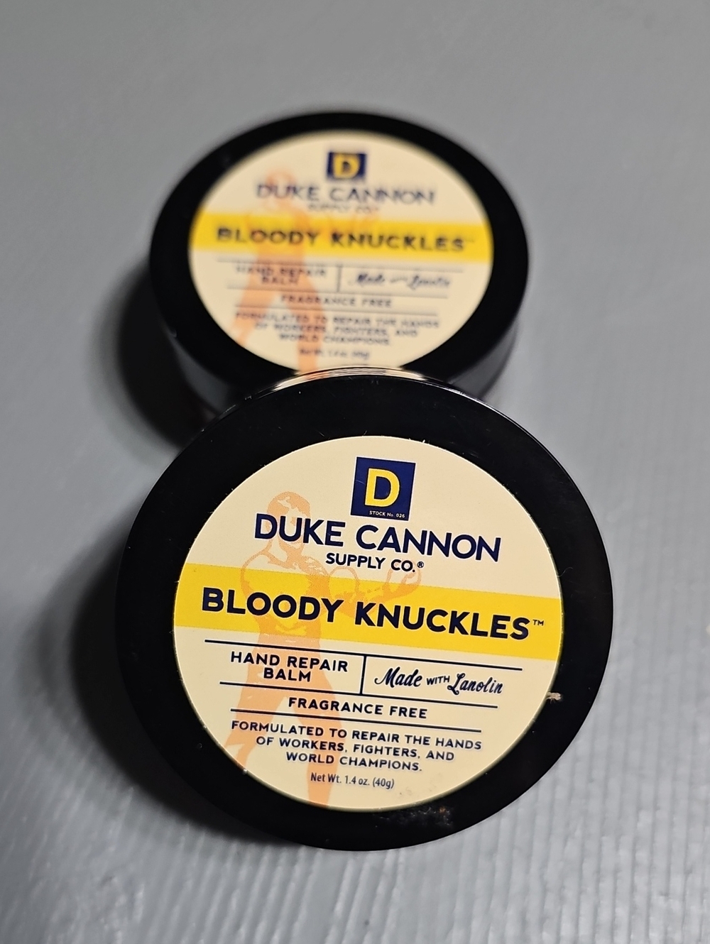 DUKE CANNON Bloody Knuckles Hand Repair Balm With Lanolin Fragrance Free